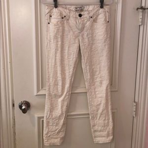 Embroidered Denim Jeans